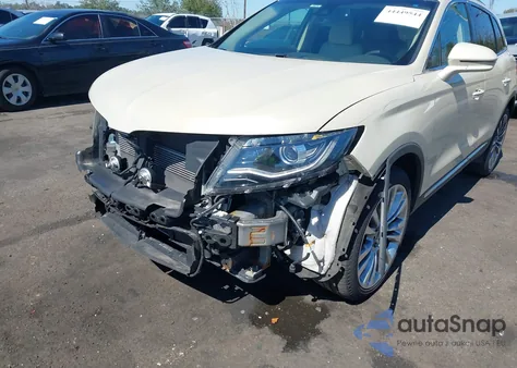 2016 Lincoln Mkx Reserve z USA, uszkodzony, nr VIN 2LMTJ8LR6GBL88332